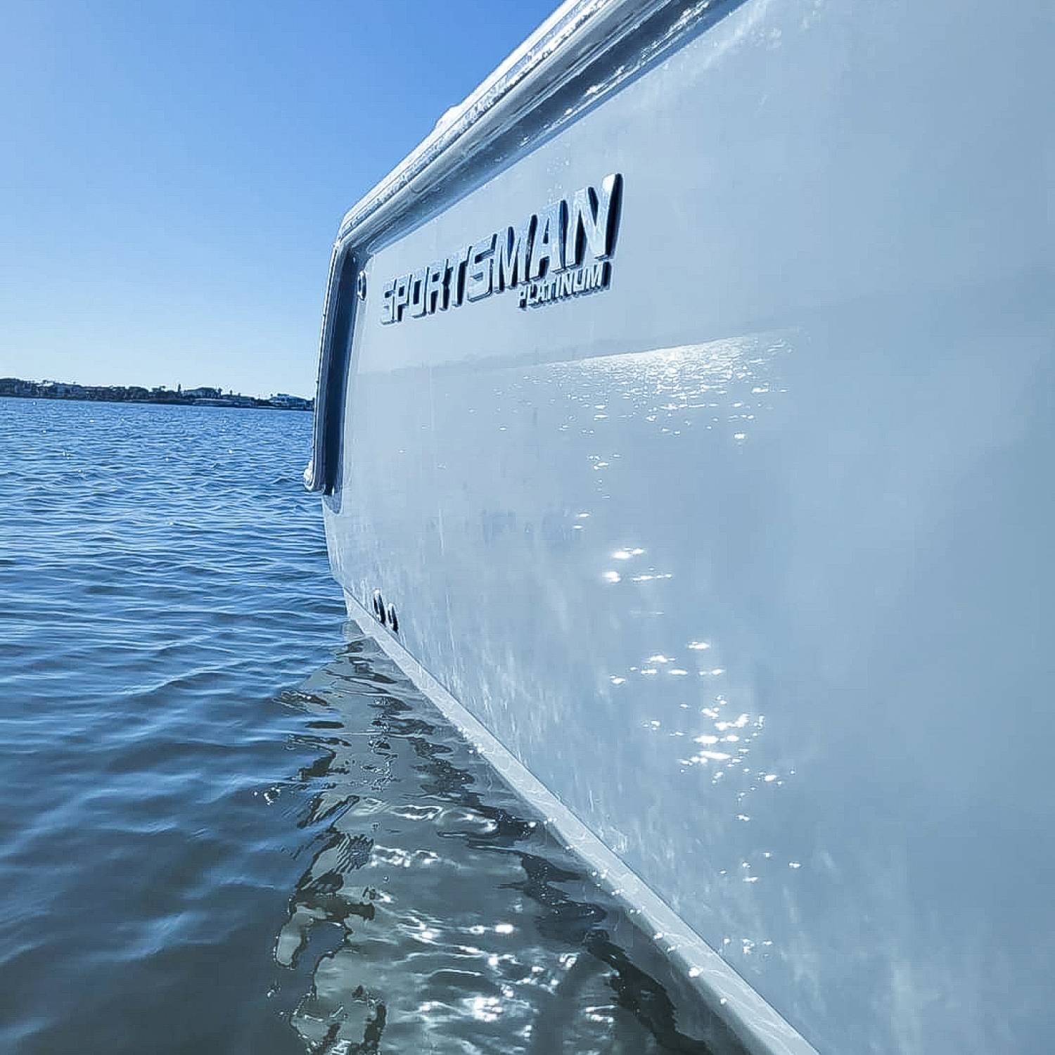 Title: SBO Reflections 💦☀️ - On board their Sportsman Open 232 Center Console - Location: St. Augustine, Florida. Participating in the Photo Contest #SportsmanJanuary2023