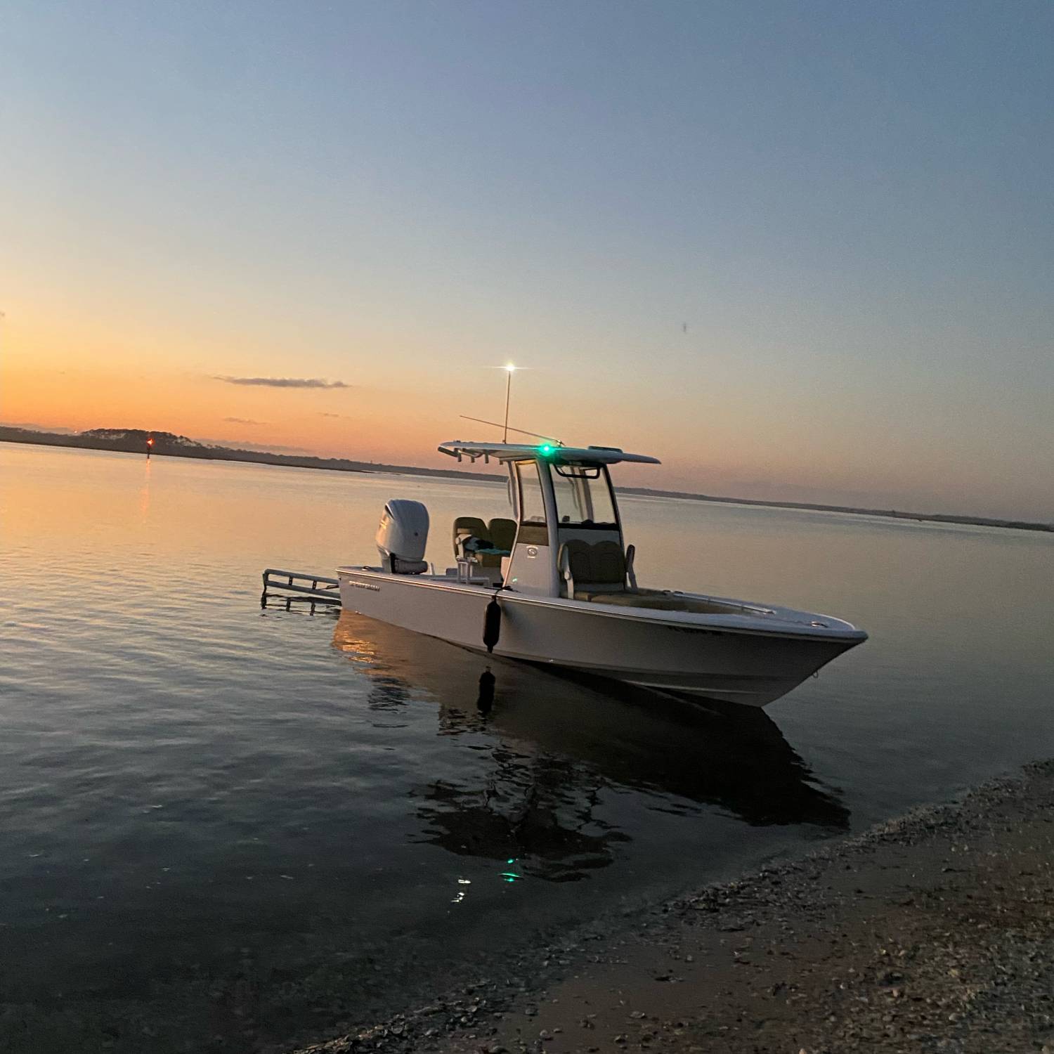 Great night. Great view. Great boat.