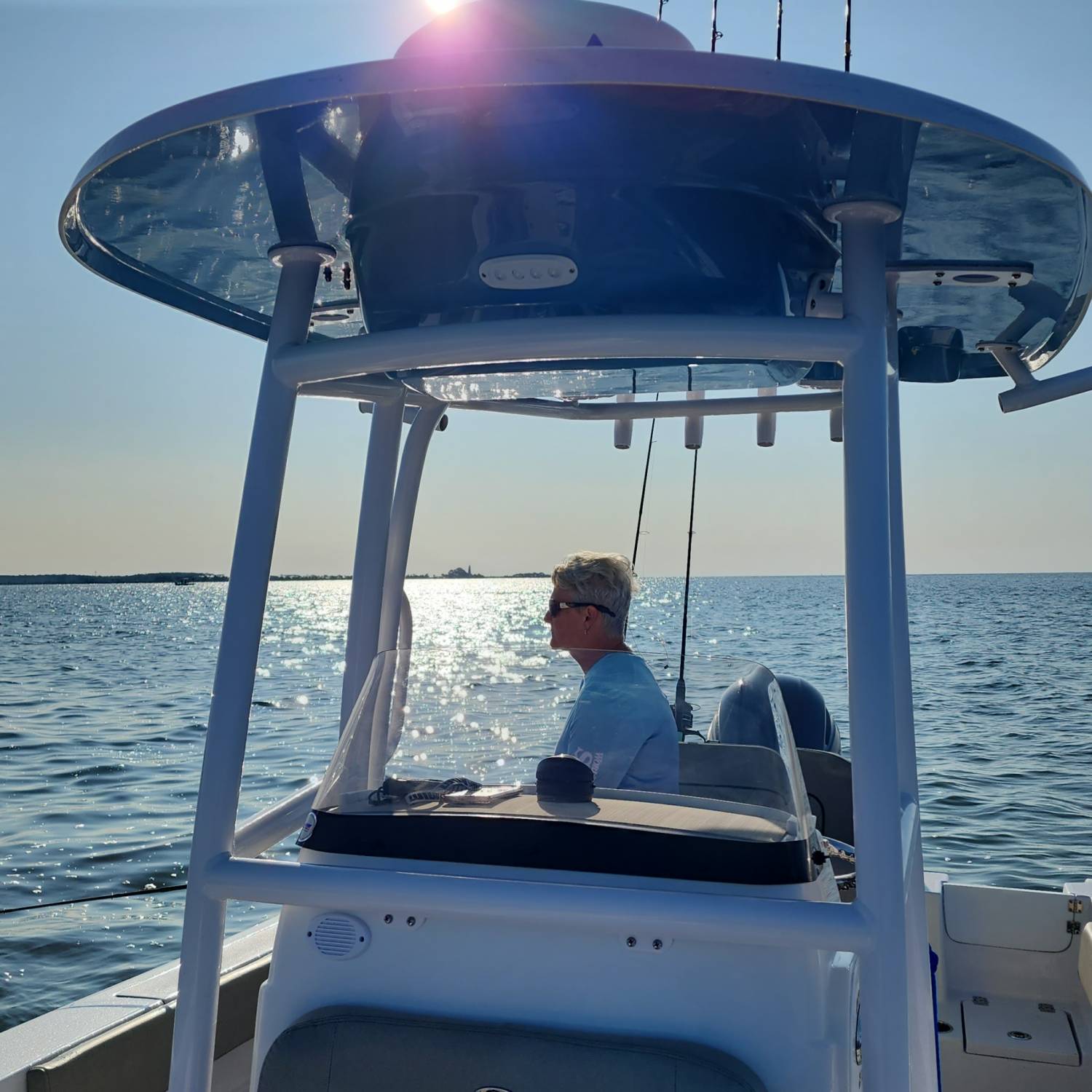 Fishing in the bay