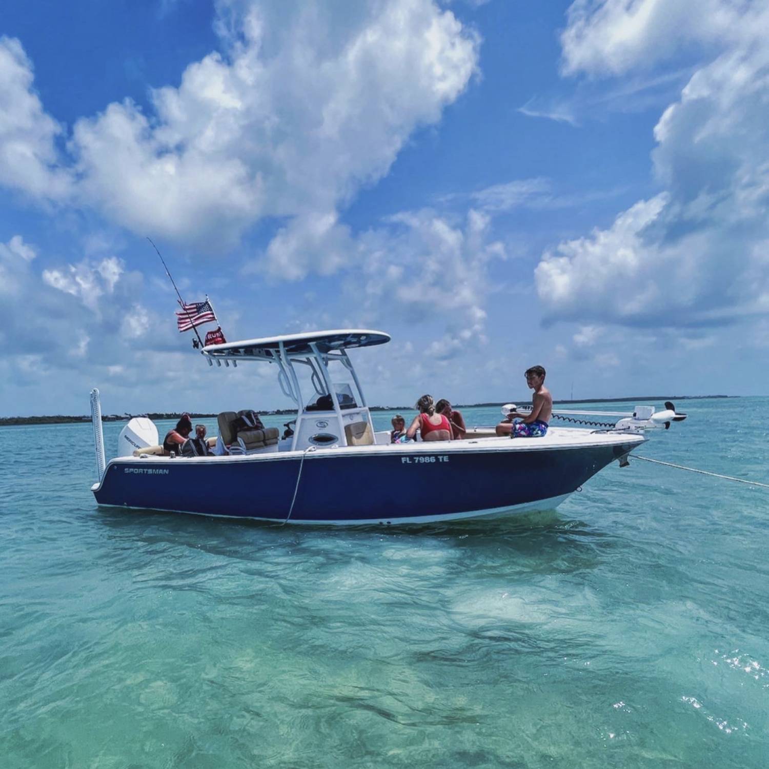 Enjoying a beautiful boat on a beautiful day with beautiful people