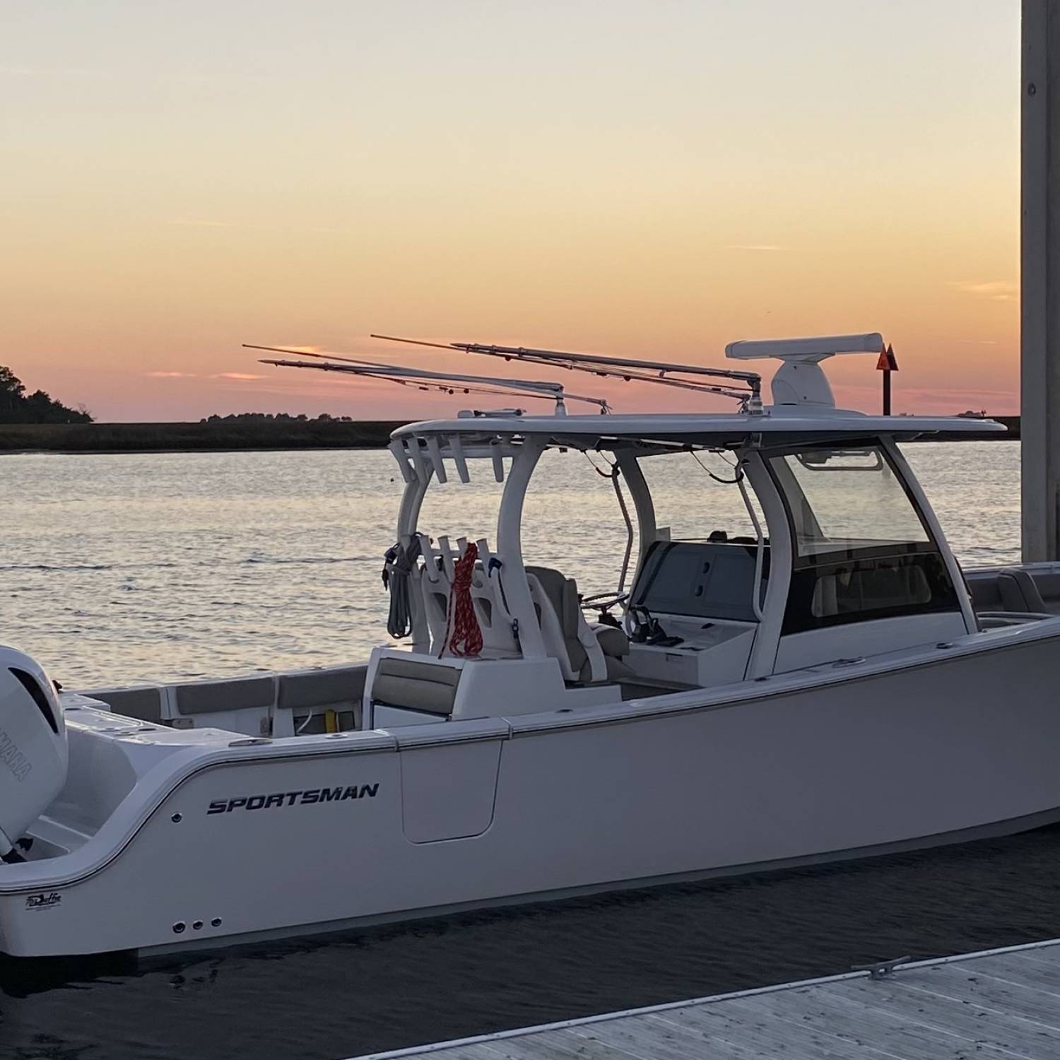 Title: Knot Today - On board their Sportsman Open 352 Center Console - Location: Steinhatchee. Participating in the Photo Contest #SportsmanMarch2023