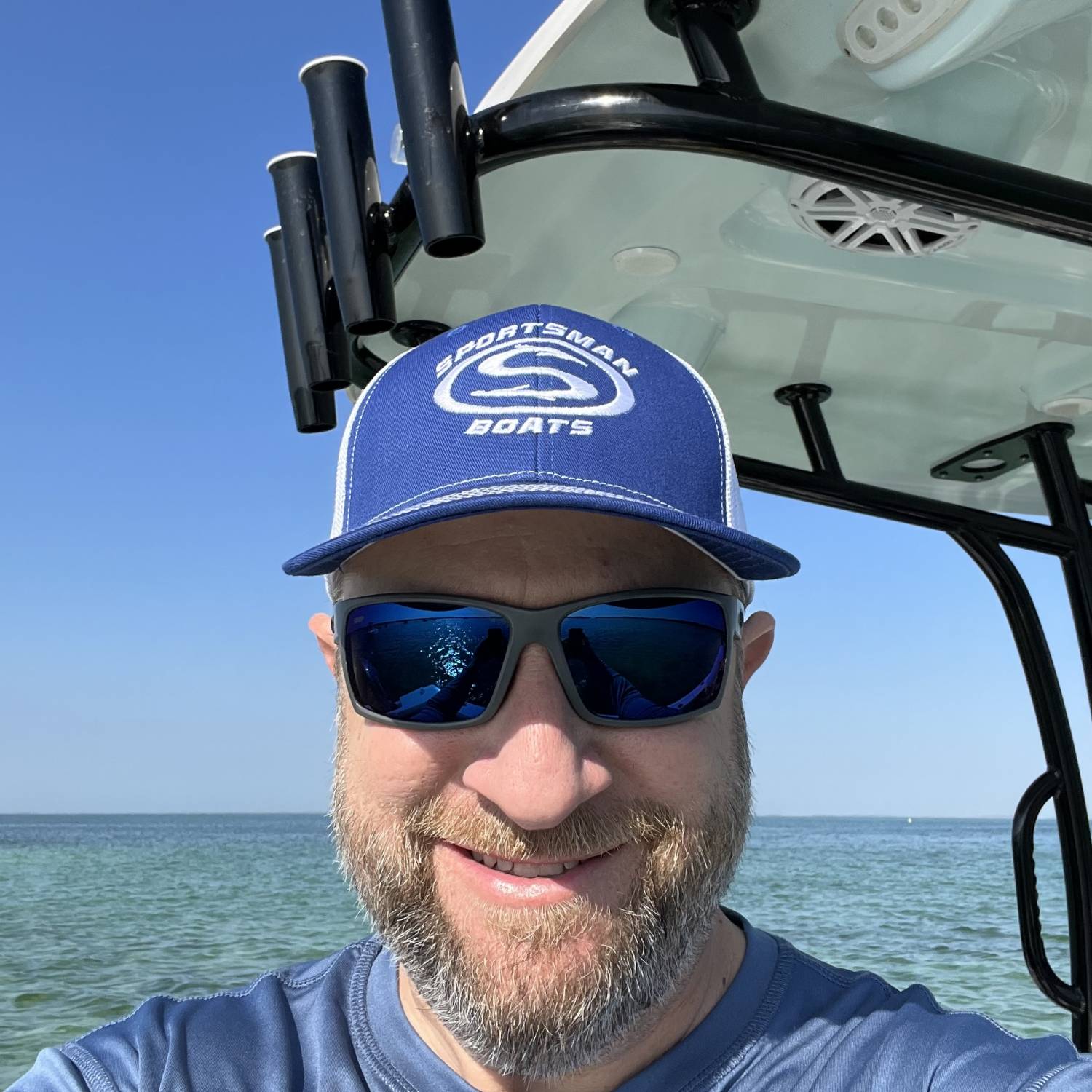 This is me on my Sportsman at Sands Cut Sandbar within Biscayne National Park, off of Miami....