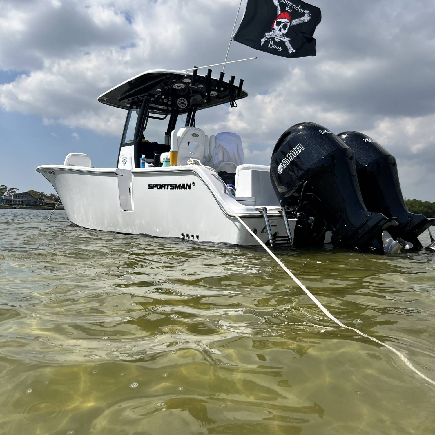 Title: Florida Winters - On board their Sportsman Heritage 261 Center Console - Location: Weedon Island. Participating in the Photo Contest #SportsmanMarch2023