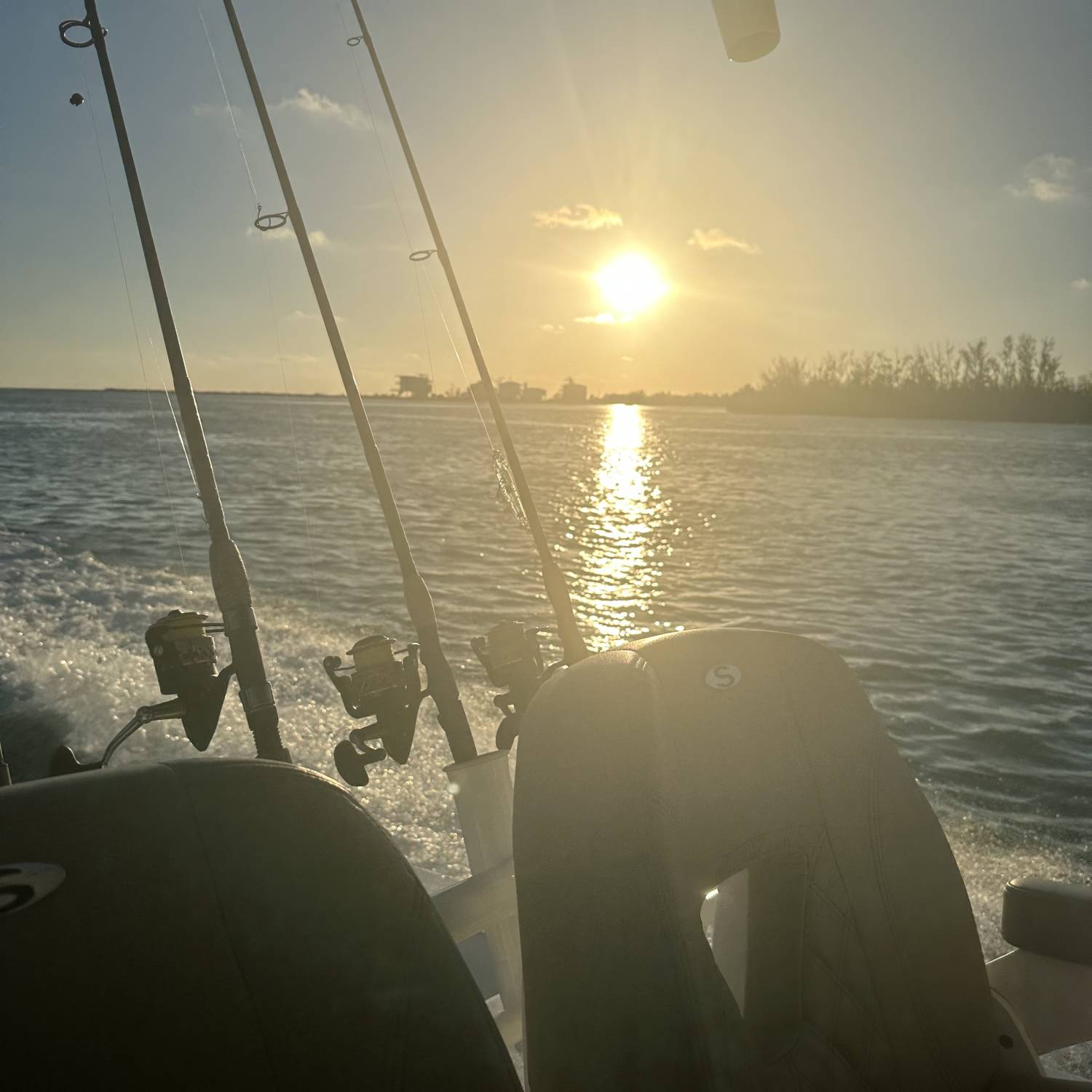 Beautiful sunset in Boca