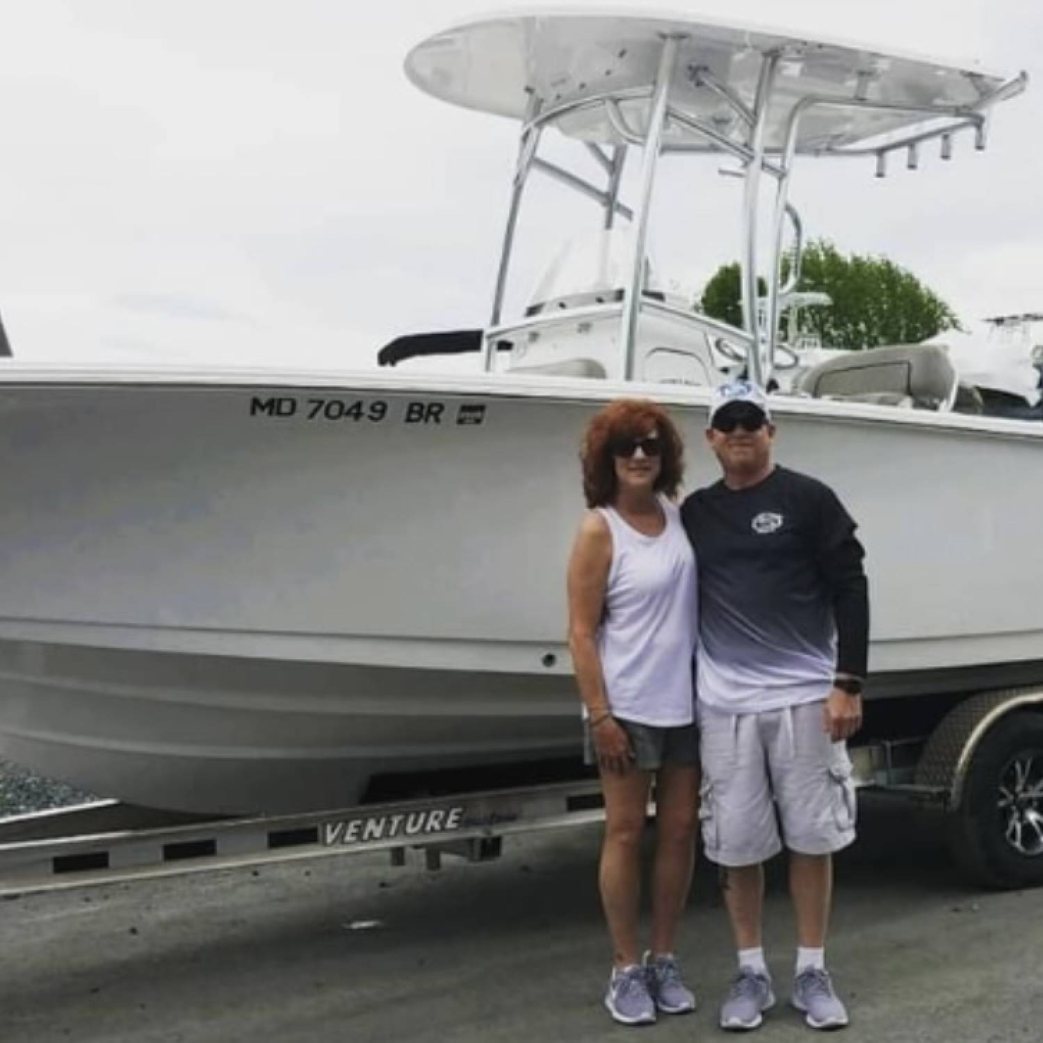 Title: My Life - On board their Sportsman Heritage 231 Center Console - Location: Maryland. Participating in the Photo Contest #SportsmanFebruary2024