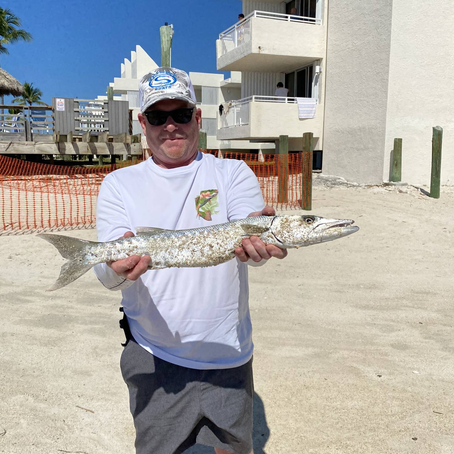 Title: Barracuda - On board their Sportsman Heritage 231 Center Console - Location: Florida. Participating in the Photo Contest #SportsmanFebruary2024