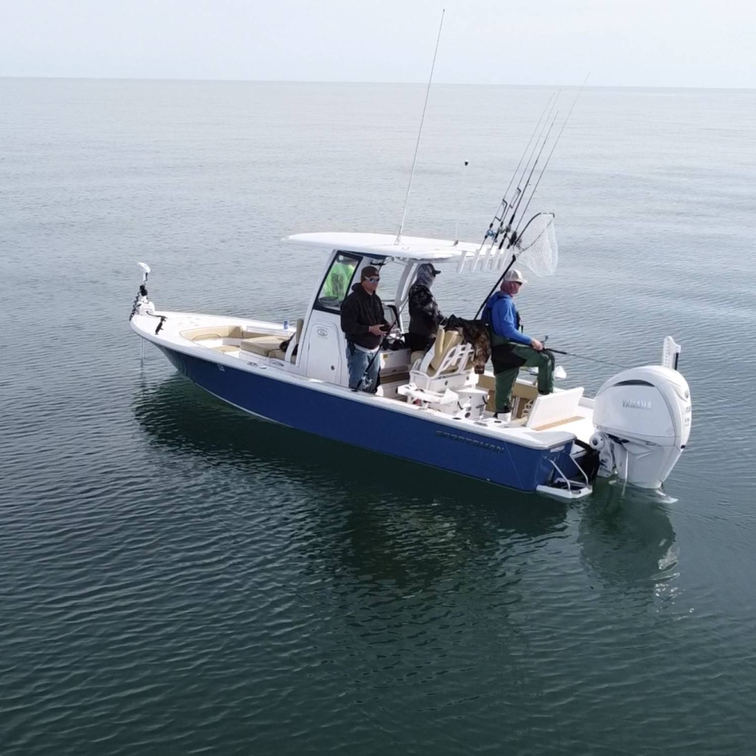 Fishing for winter snapper in Texas state waters with friends.