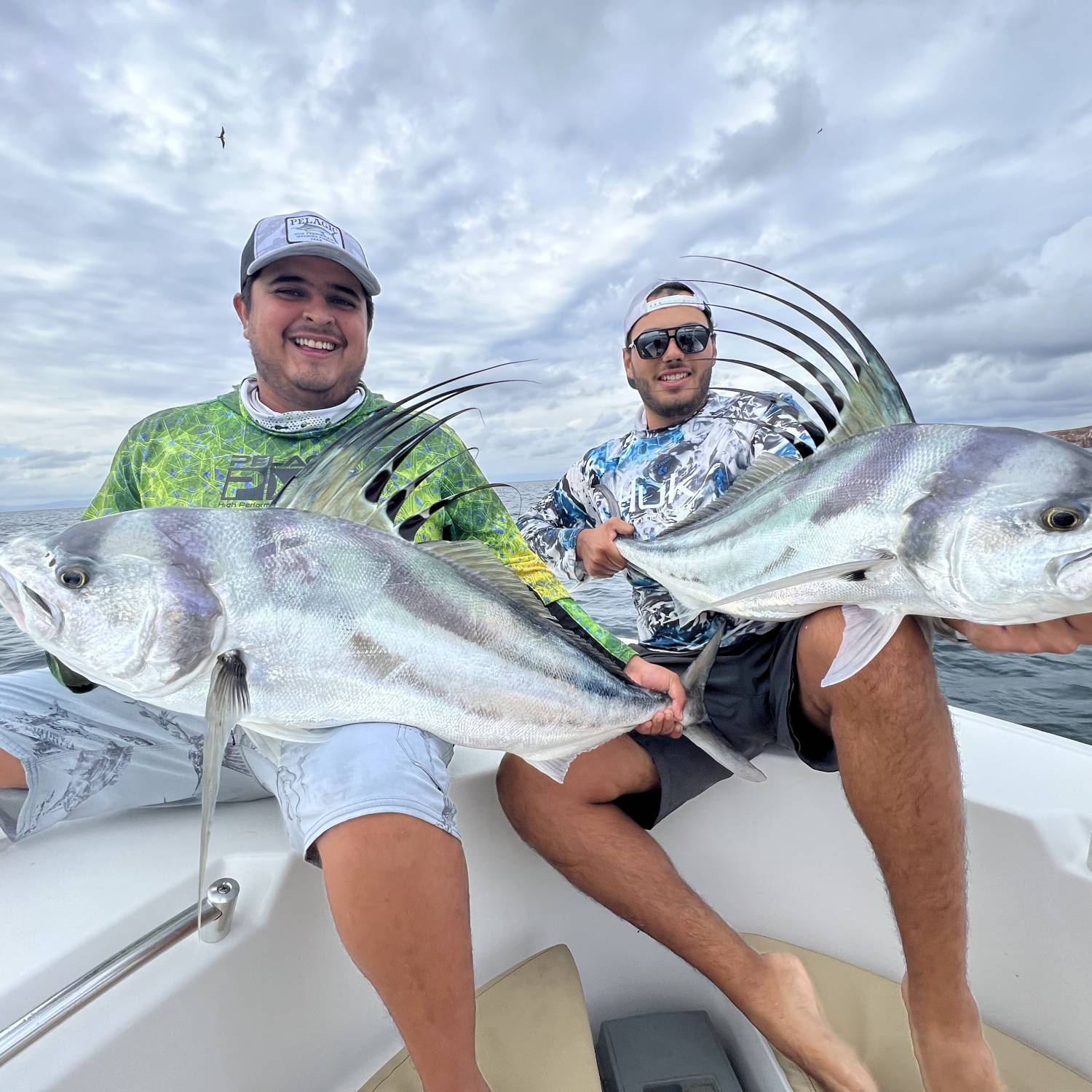 Title: Roosters in Baja - On board their Sportsman Open 212 Center Console - Location: La Paz, Mexico. Participating in the Photo Contest #SportsmanJanuary2024