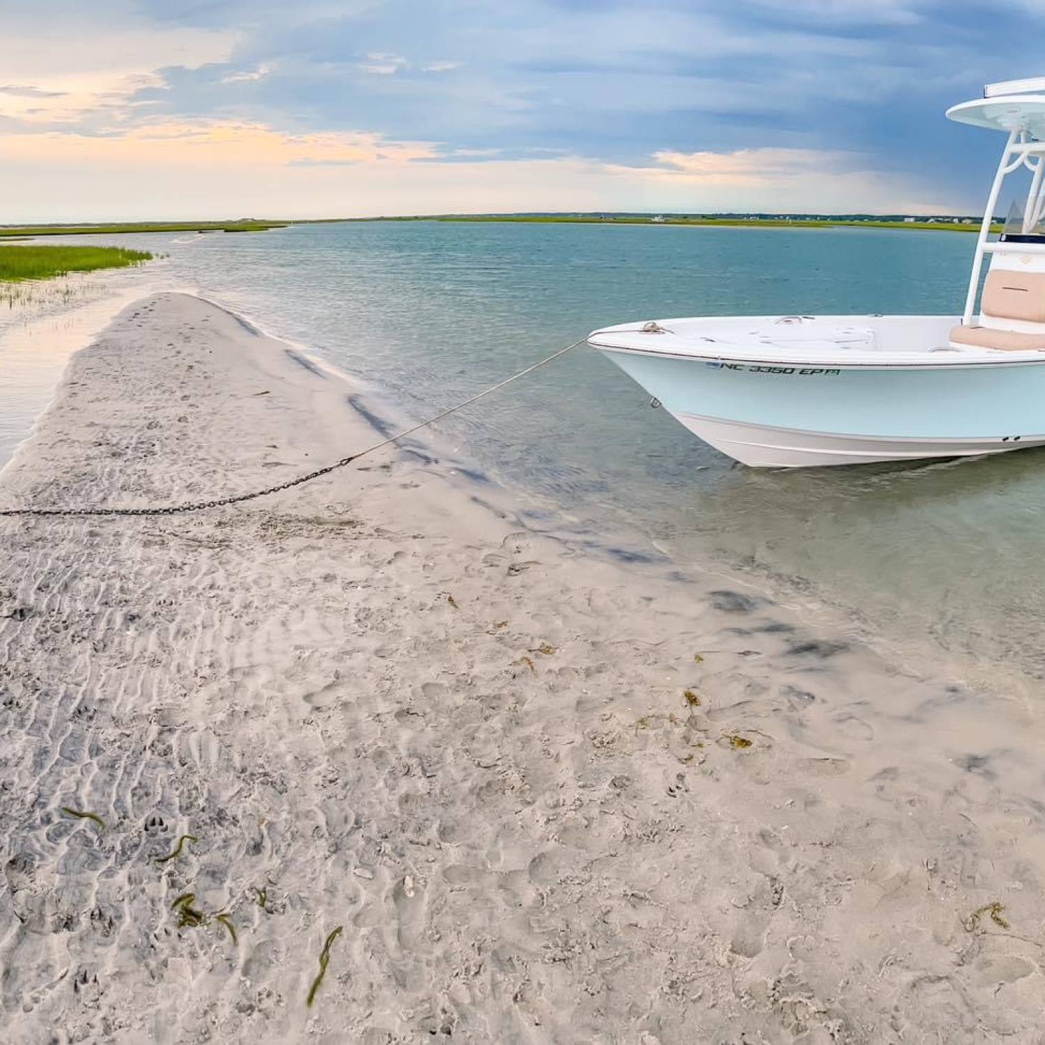 Calm evening spent in Coastal NC before the storm rolls in.