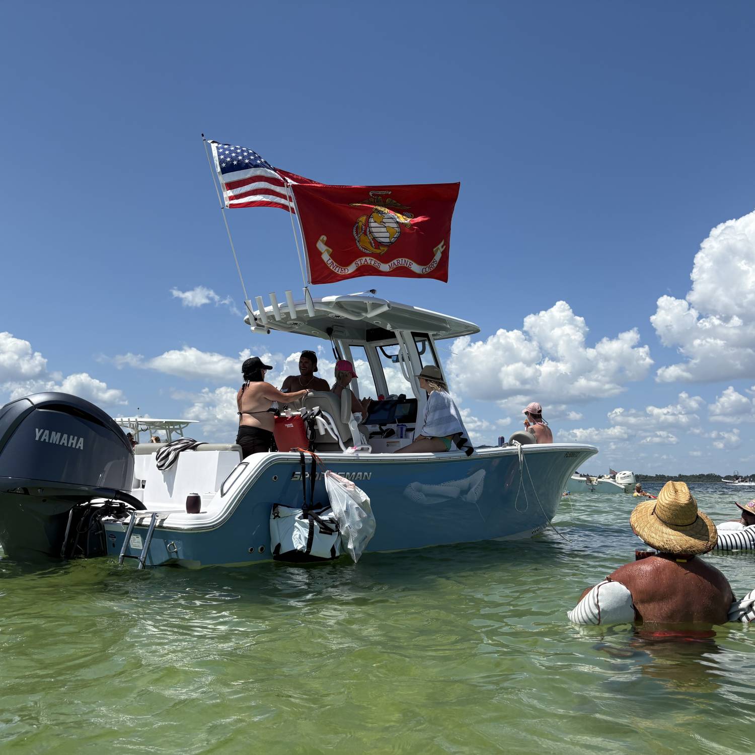 Great day at the Sandbar on Shell Island