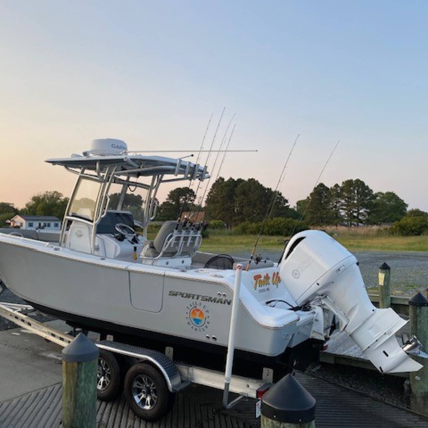 Fished all day on the Chesapeake Bay. Had a great day and caught plenty of fish for table fare.