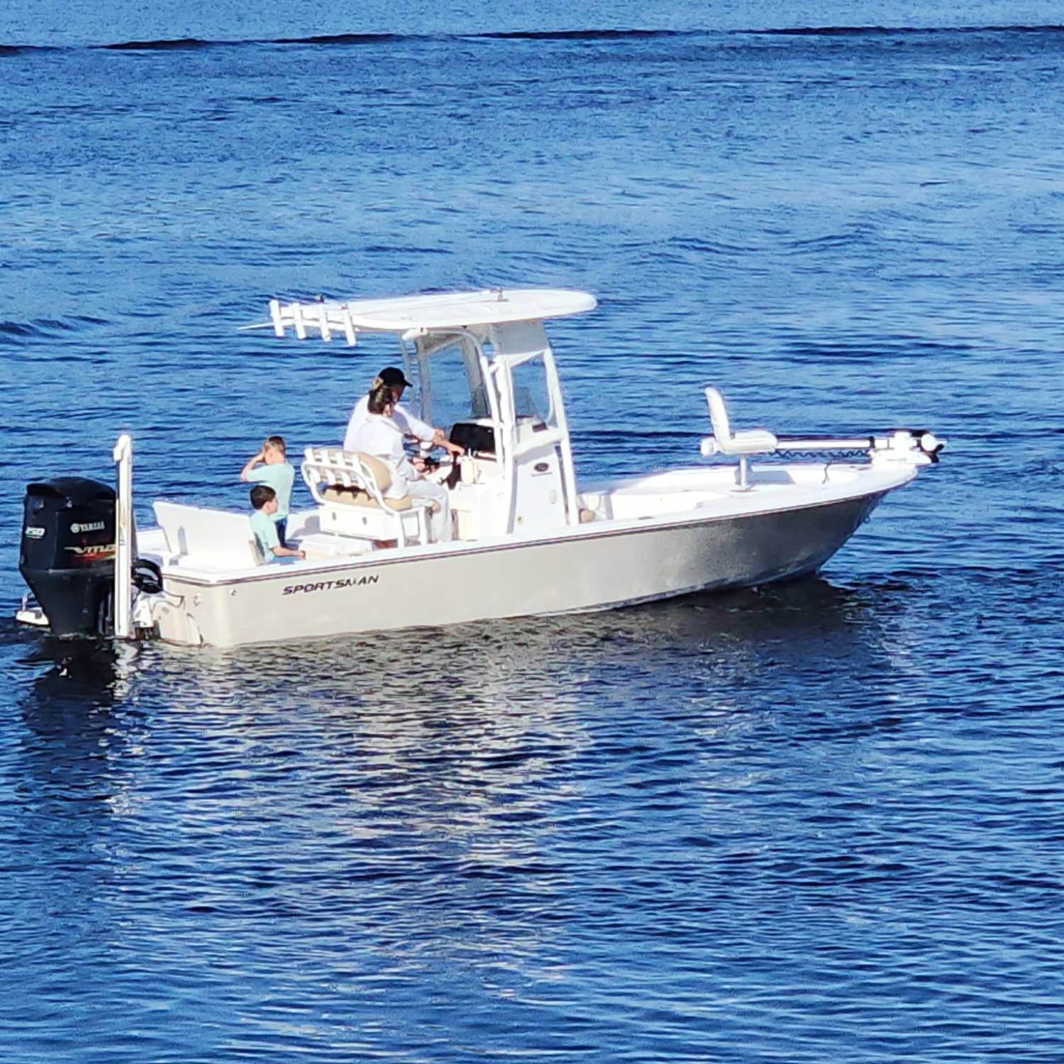 First ride in the boat for memorial weekend!