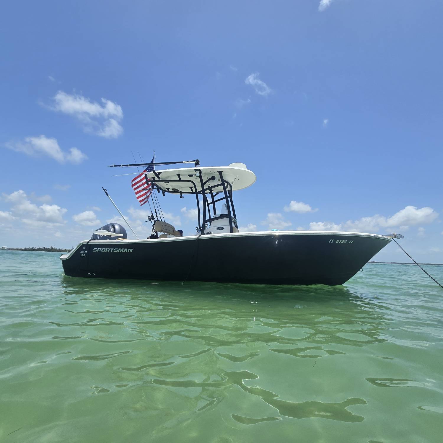 Anchored in Boca Grande, FL.