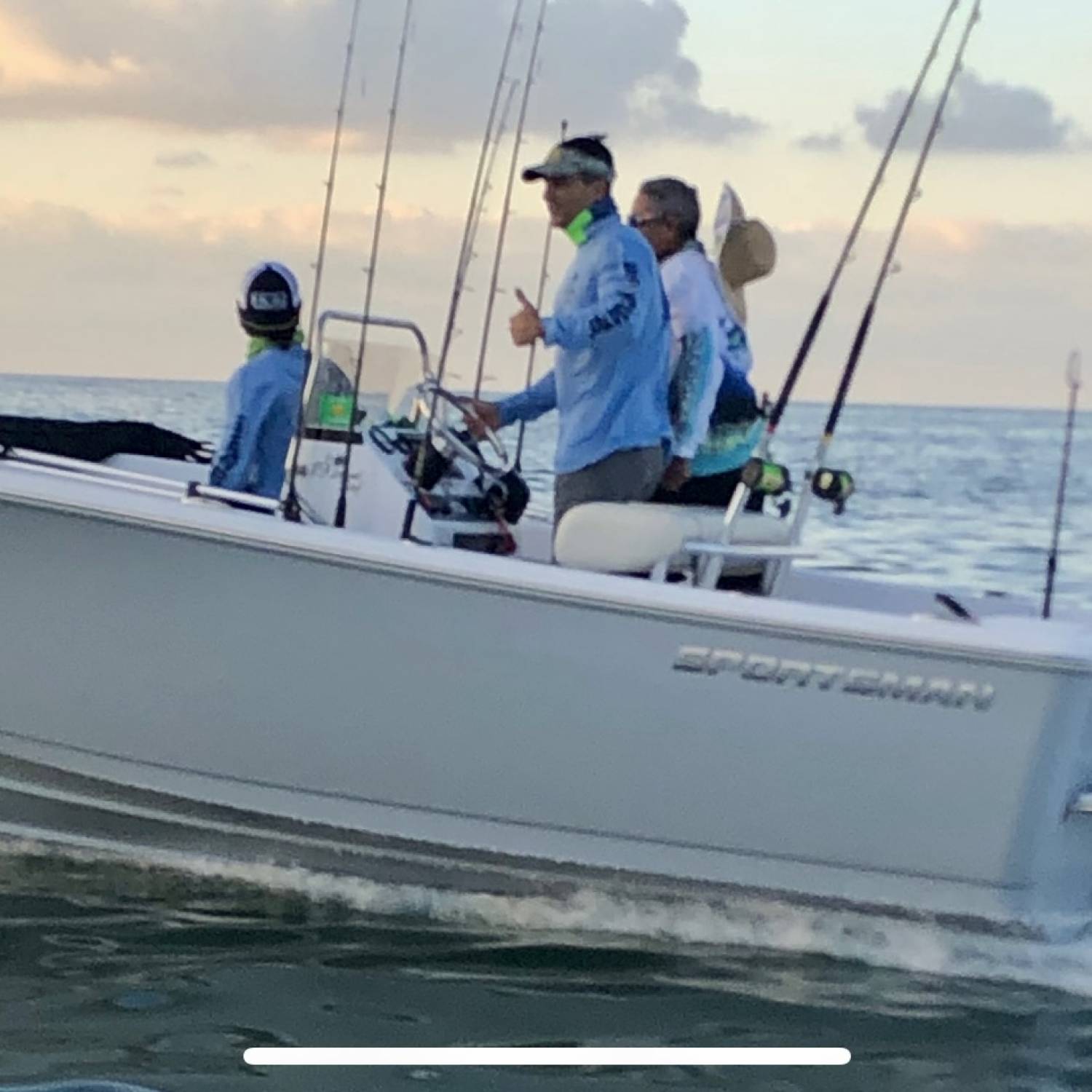 Heading out to blue water in search of pelagic’s.