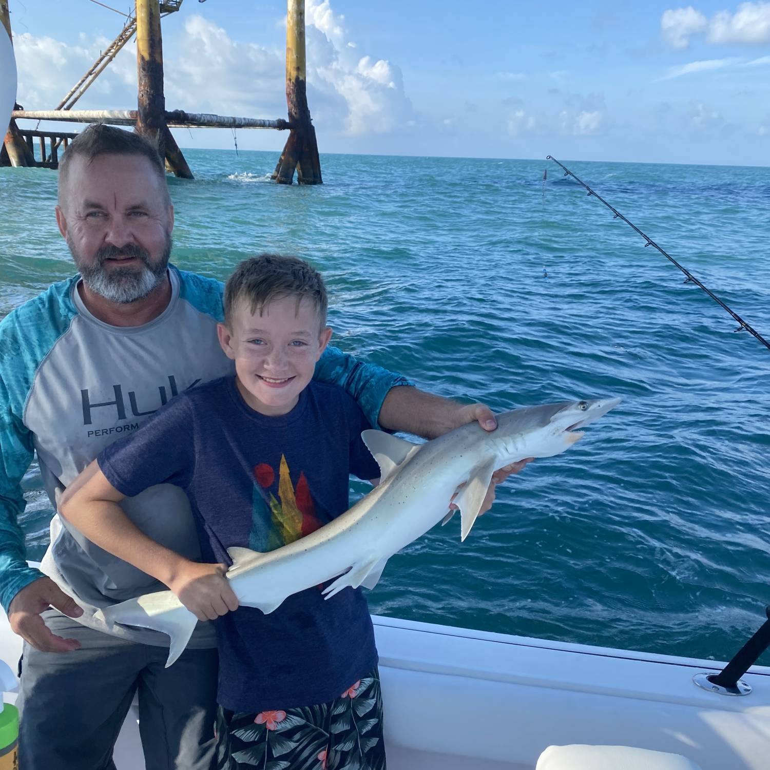 Catch and Release ours sons shark