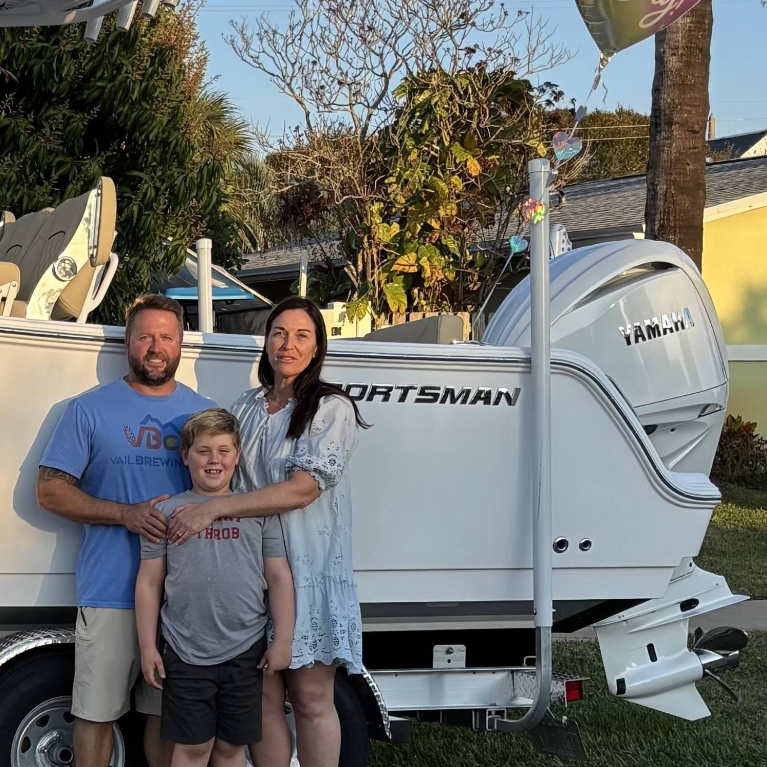 Bringing the boat home to Leanne and Willy to Valentines Day!