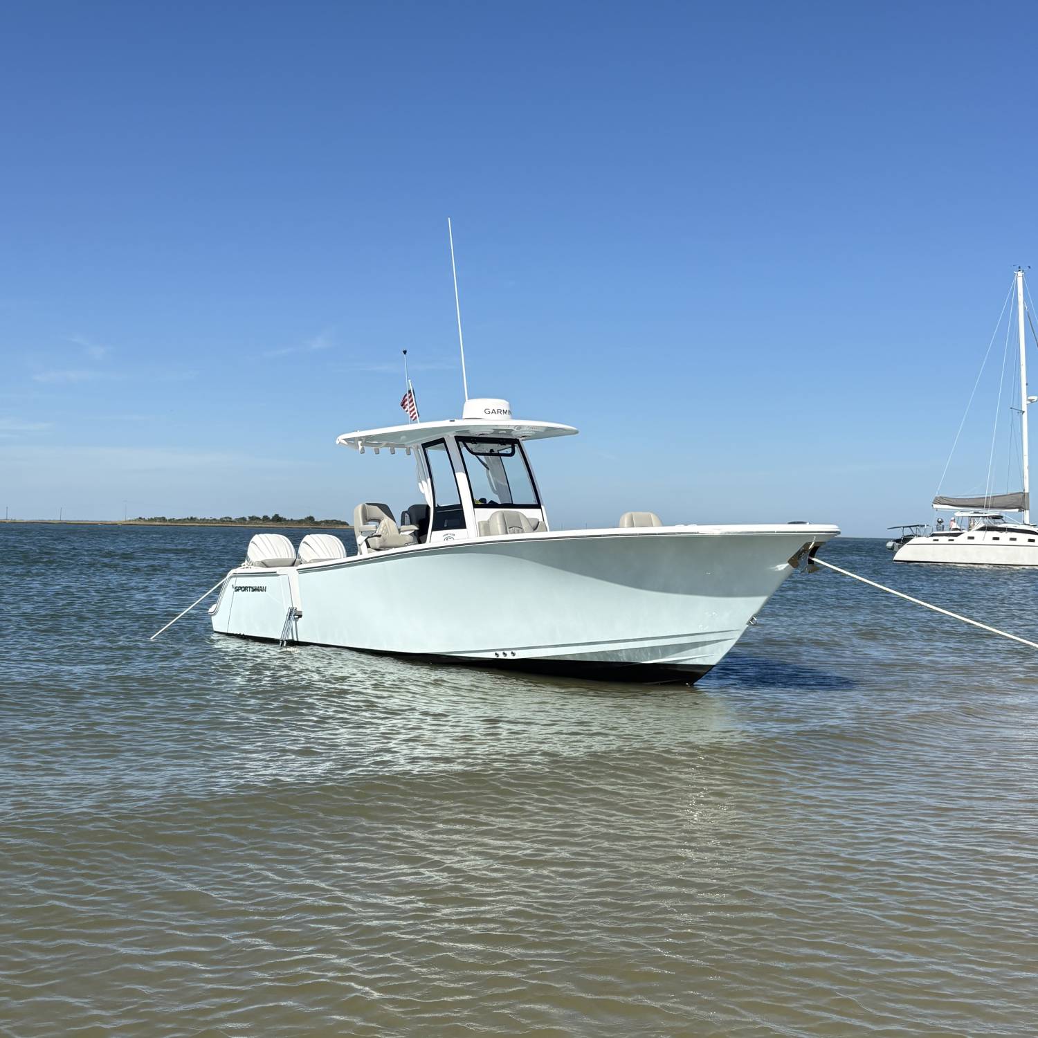 My 2025 Heritage 261 at a sandbar near Holegate, NJ