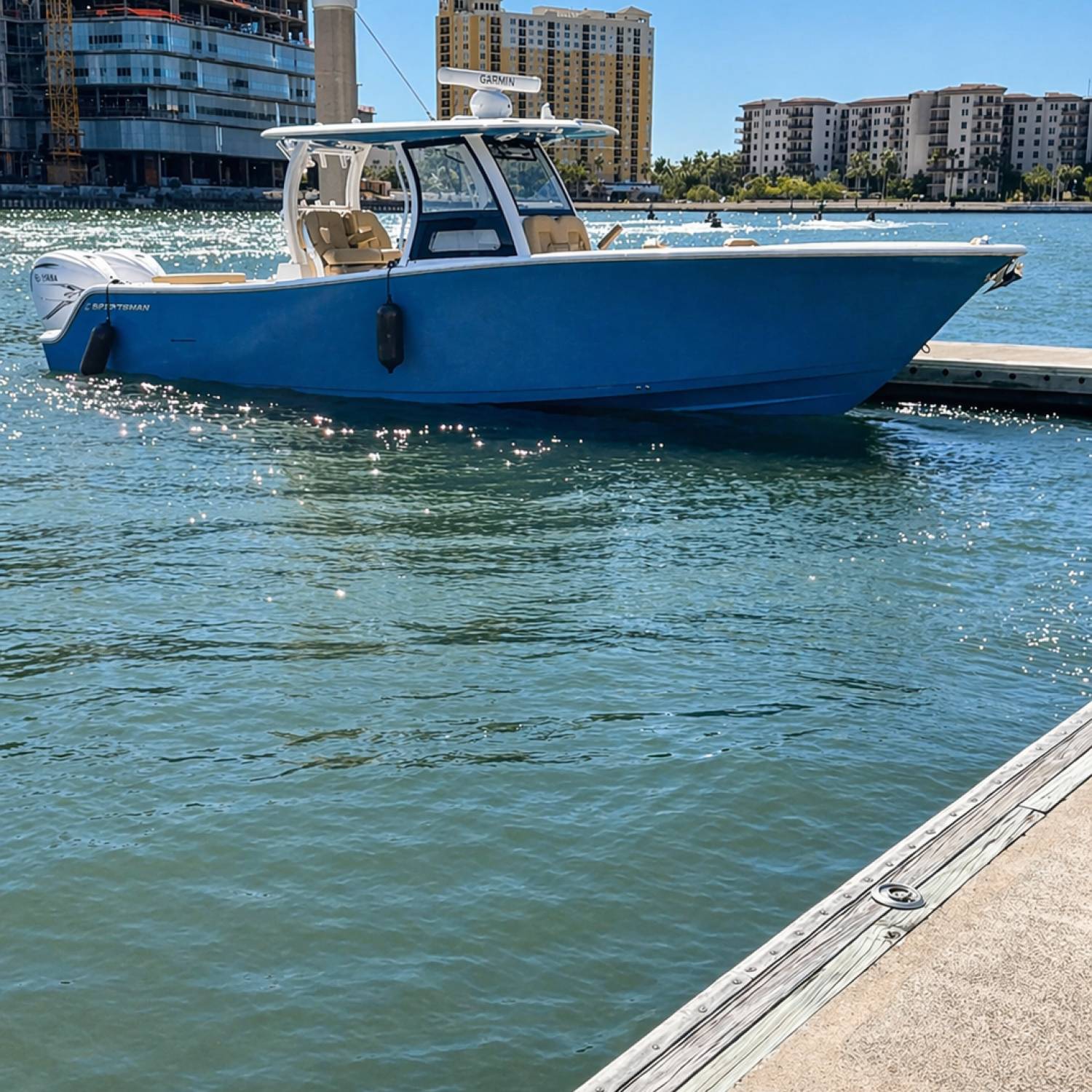 Sunny days, calm water, and a Sportsman at the dock ☀️ That’s a perfect setup.